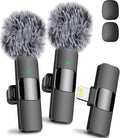 Mini Mic Pro (Latest Model - Professional Wireless Microphone for iPhone, iPad, Lavalier Microphone for Video Recording - iPhone Mic Crystal Clear Recording for Content Creators (iPhone 14 & Below)