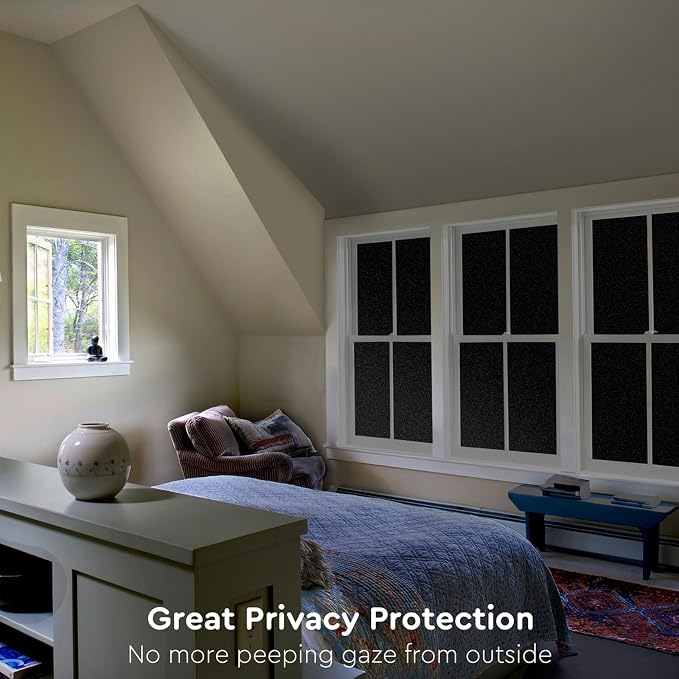 Kromapolis Blackout Film, Total Privacy & Room Darkening, 29.5'' x 78.7'' | - Image 4