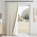 Topfinel Pinch Pleated Curtains Blackout 105 Inches Long, Thermal Insulated by Topfinel