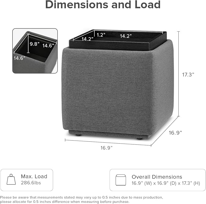 mopio Levi Storage Ottoman - Image 2