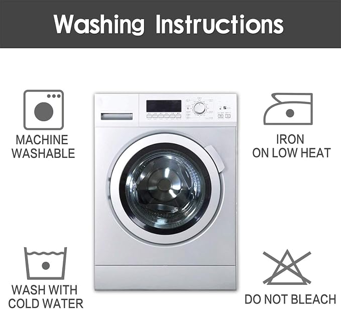 DWCN White Room Darkening Curtains 84 inch Long - Image 6