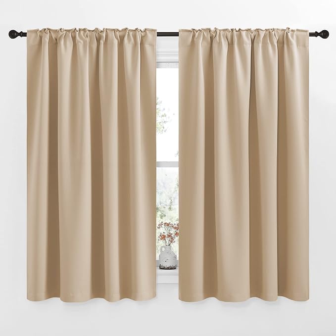 NICETOWN Window Treatment Curtains Room Darkening Drapes - Image 3