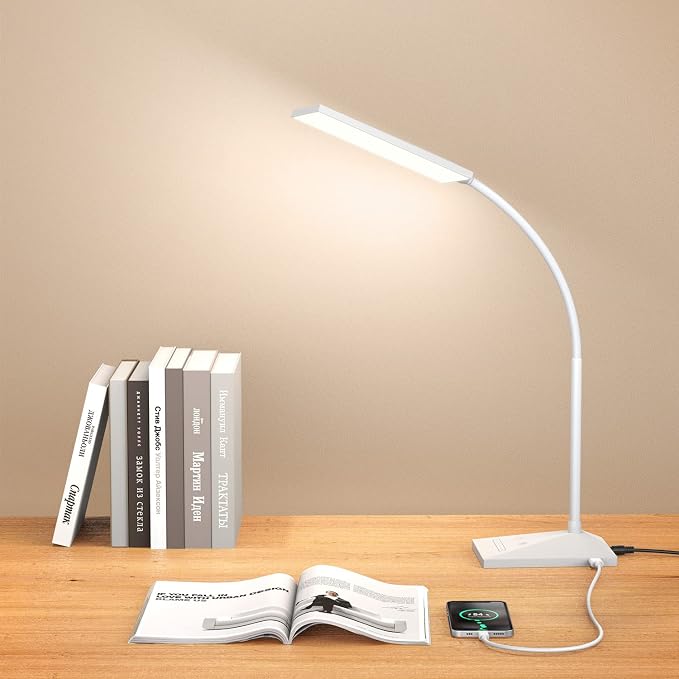 Vansuny Eye-Caring LED Desk Lamp, Reading Light by VANSUNY