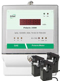 DAE P254-1000 KIT, UL 1000A kWh Meter 3 Phase 120-480V 50/60Hz RS485, 3 Split CTs (2", 2" Inner Dimension)