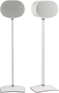 Sanus Wireless Speaker Stands for Sonos ERA 300™ (White) - Pair, Perfect Stand Setup for Easy and Secure Mounting of New Sonos Era 300™ Speakers - OSSE32-W2