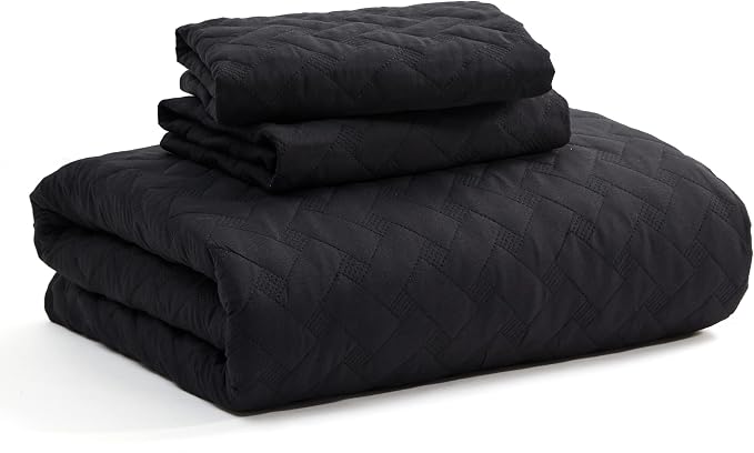Bedsure Twin Size Quilt, Lightweight Comforter Set, Basket Weave, All-Season - Image 7