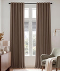 PONY DANCE 102 inch Long Curtains 2 Panels Set by PONYDANCE