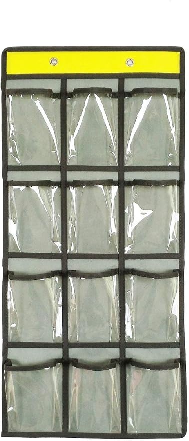 Classroom Pocket Chart For Cell Phones Calculators Over The Door Hanging Closet by ANIZER