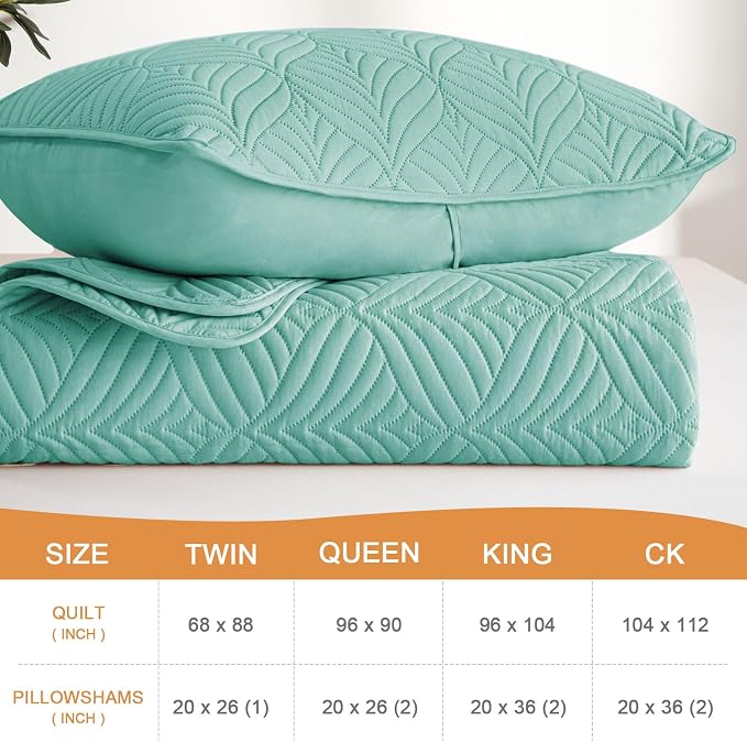 Whale Flotilla Extra Soft King Quilt Bedding Set, Lightweight Bedspreads | - Image 4