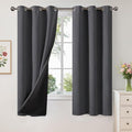 YoungsTex 100% Blackout Curtains 63 Inch Length, Grommet Thermal Insulated by YoungsTex