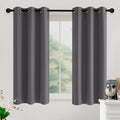 NICETOWN Grey Light Blocking Curtains 54 Inches Long 2 Panels by NICETOWN