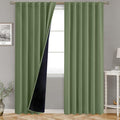 BGment Grass Green 100% Blackout Curtains by BGment