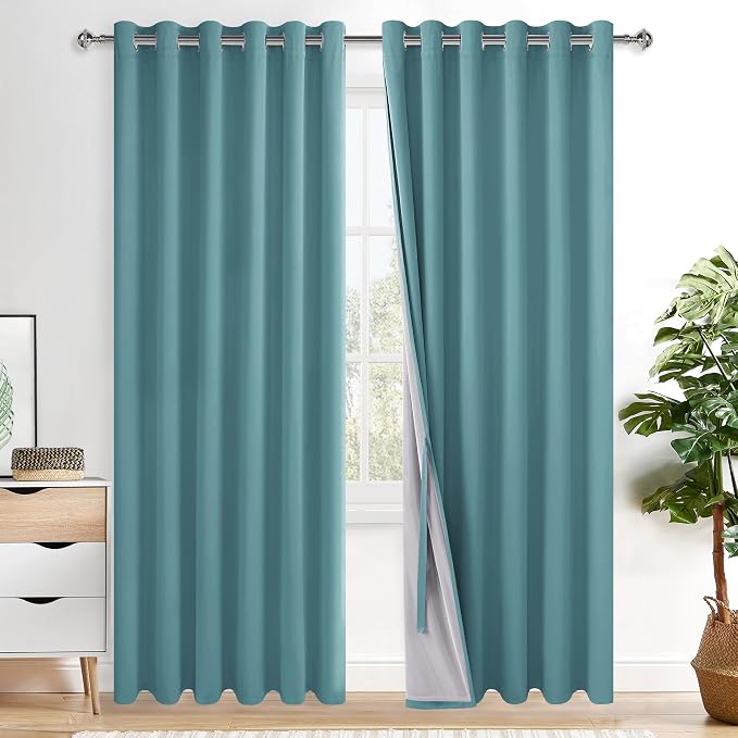XWZO 100% Blackout Curtains by XWZO