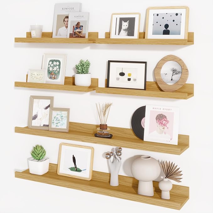 Picture Ledge Shelf, Floating Shelves by Axeman