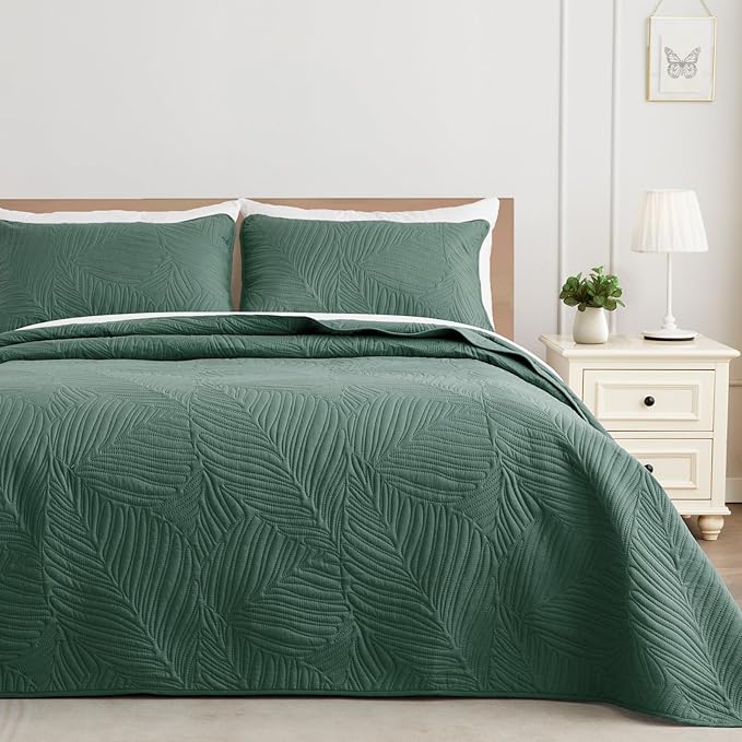 Exclusivo Mezcla California King Quilt Bedding Set, Microfiber Bedspreads | by ExclusivoMezcla