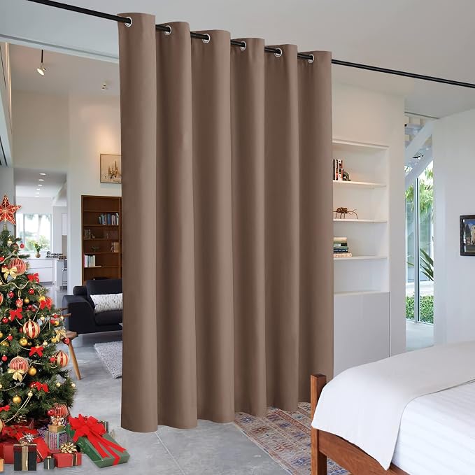 RYB HOME Blackout Room Divider Curtain by RYBHOME