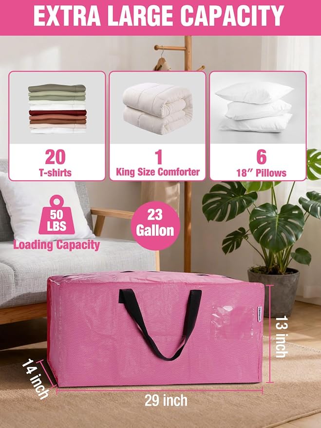 WORKPRO 10 Pack Extra Large Moving Bags - Image 3