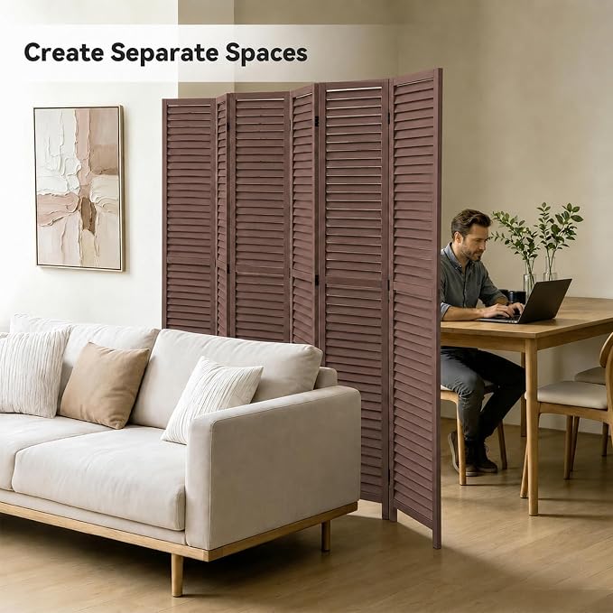 Wood Room Divider - Image 6
