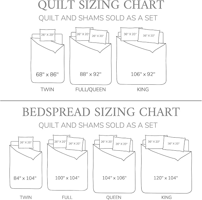 Levtex Home - Cross Stitch Bedspread Set - King Bedspread and Two King Shams - - Image 6