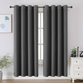 CUCRAF Light Grey Blackout Curtains 72 Inches Long, Thermal Insulated Noise by CUCRAF