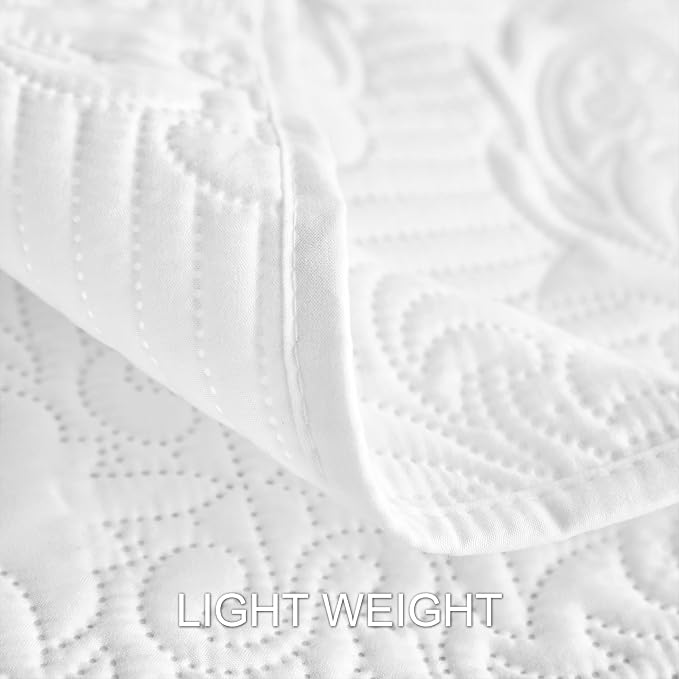 Hansleep White Quilt California King Size - Image 5