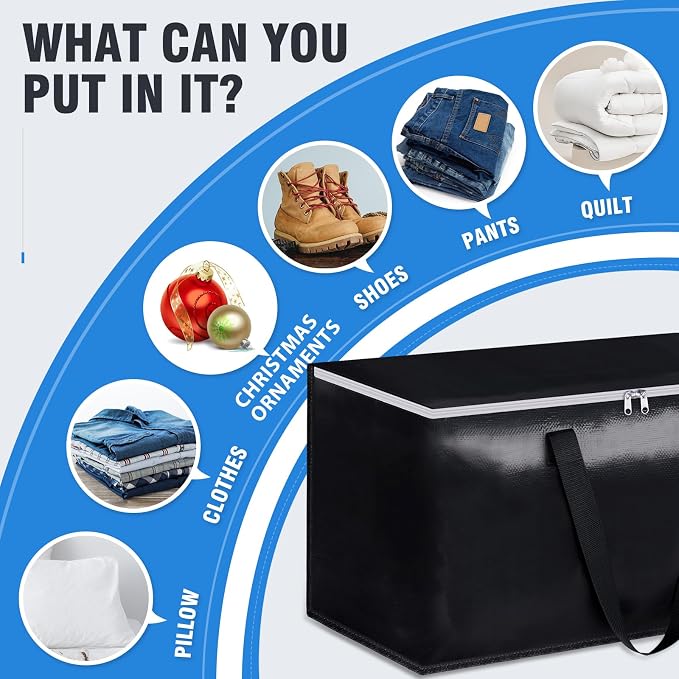 Heavy Duty Moving Bags, Extra Large Storage Bags, - Image 5