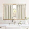 RYB HOME RV Curtains for Camper Windows, Mini Small Curtain Tiers | Thermal by RYBHOME