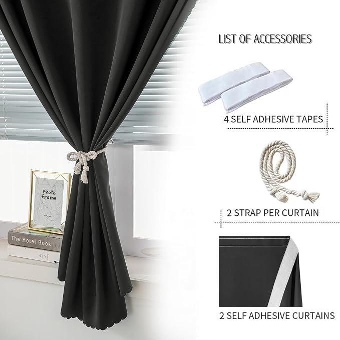 Instant Blackout Window Curtain - Image 2