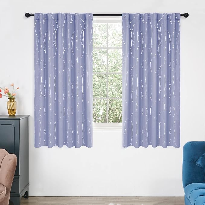 Deconovo Blackout Back Tab Curtains - Image 2