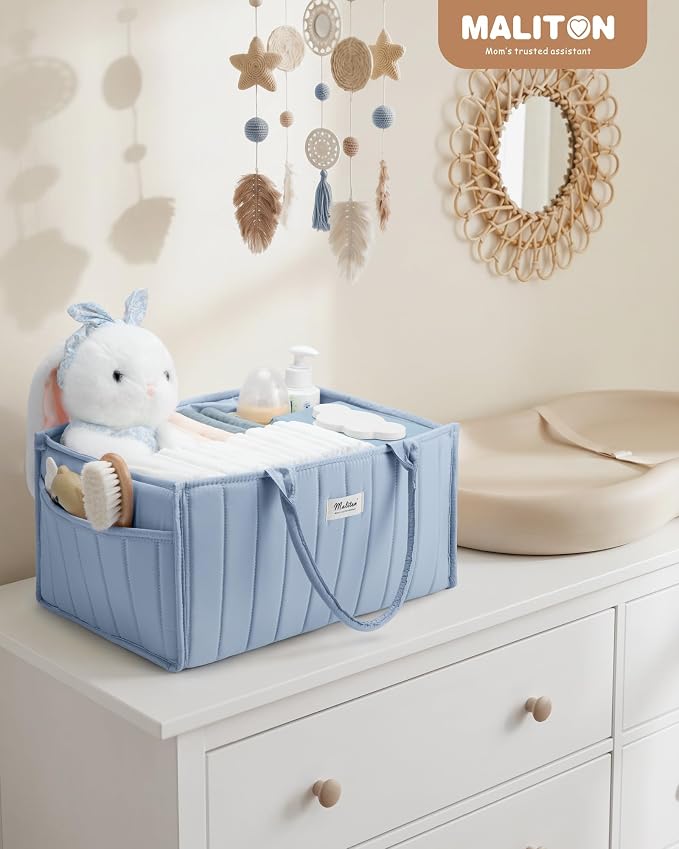 Maliton Baby Diaper Caddy Organizer - Image 8