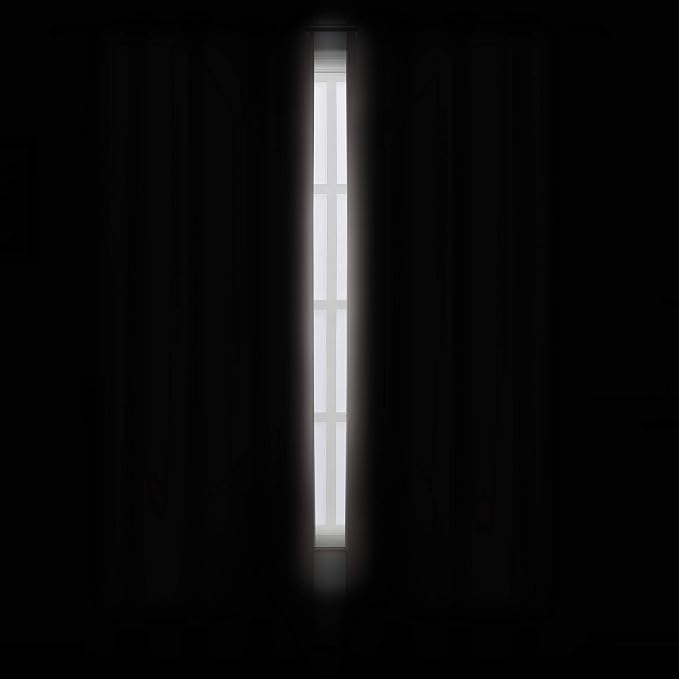Light Beige Thermal Blackout Curtains/38 x 84 Inch/Set of 2 Panels Room - Image 3