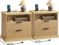 VASAGLE Set of 2 Nightstands by Unknown