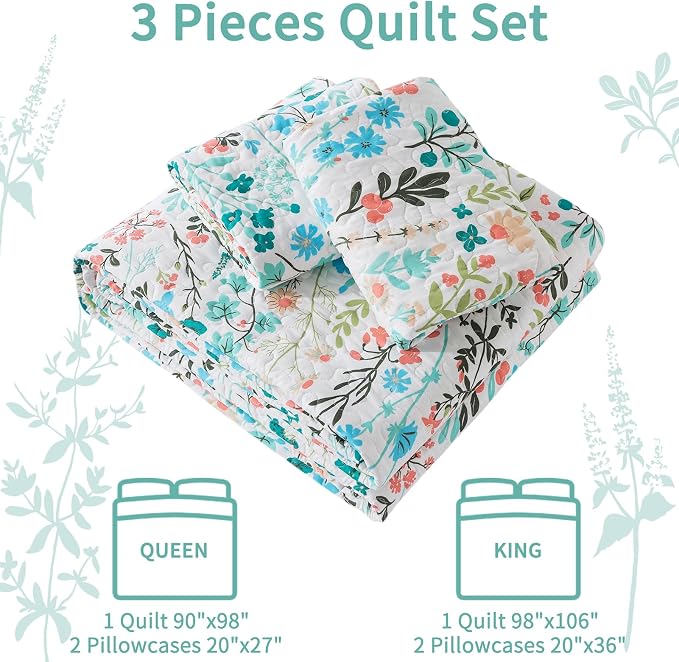 VAPUTAR Queen Quilt Bedding Set - Image 6