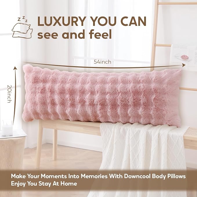 DOWNCOOL Premium Large Body Pillow Insert - Image 4