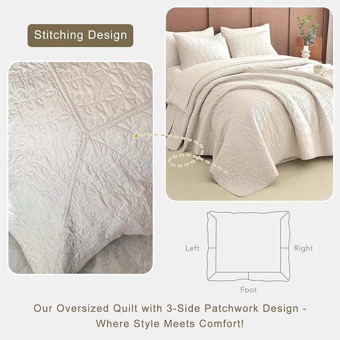 Lady Ann Oversized King Bedspreads Set - Image 4