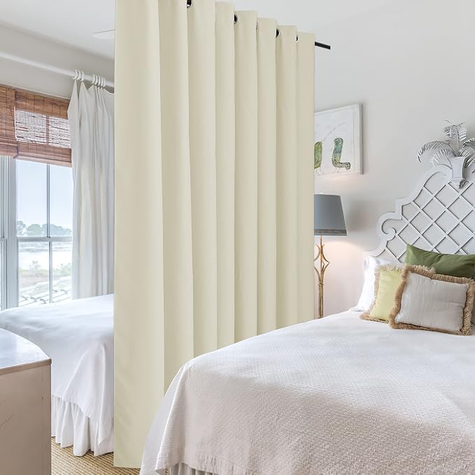 RYB HOME Blackout Divider Curtains - Image 5