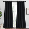 NICETOWN Bedroom Blackout Curtains Panels, 1 Pair, 55 inches by 92 Inch by NICETOWN