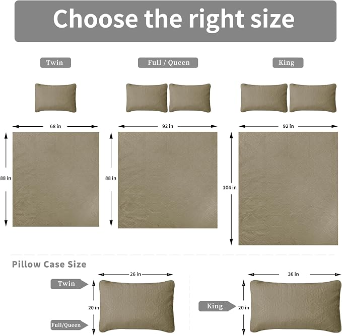 Easy-Going Reversible Quilt Set Full/Queen, Bedspread - Image 6