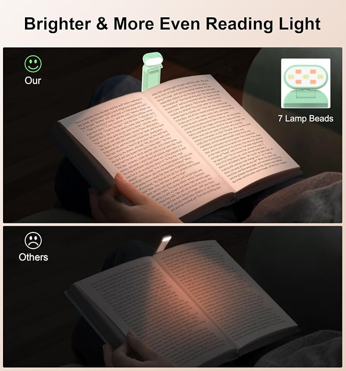 Gritin Reading Light, Rechargeable Book Light - Image 3