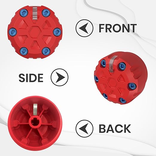 4 Pack - 2nd Gen Tacoma Accessories AC Knob Upgrade - 2005,2006,2007,2008,2009,2010,2011,2012,2013,2014,2015 Tacoma Climate Control Dial Mods Set - for Toyota Interior Replacement Kit