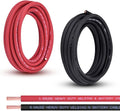 Shirbly 6 Gauge Battery Cable, 20FT Red + 20FT Black 6 AWG Pure Copper Wire Welding Cable, for Automotive, Battery, Solar and Generator, Standard USA OFC Wire