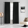 99 Percent Blackout Curtains for Bedroom by DONREN