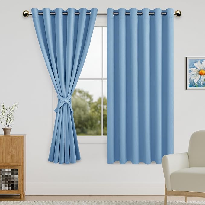 DWCN Blackout Curtains for Bedroom by DWCN