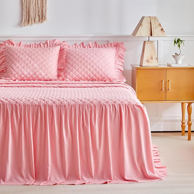 Ruffle Skirt Bedspread Set - Image 3