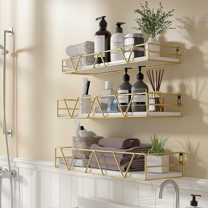 Floating Shelves Set of 3, Wood Wall Shelf, Farmhouse Shelf - Image 5