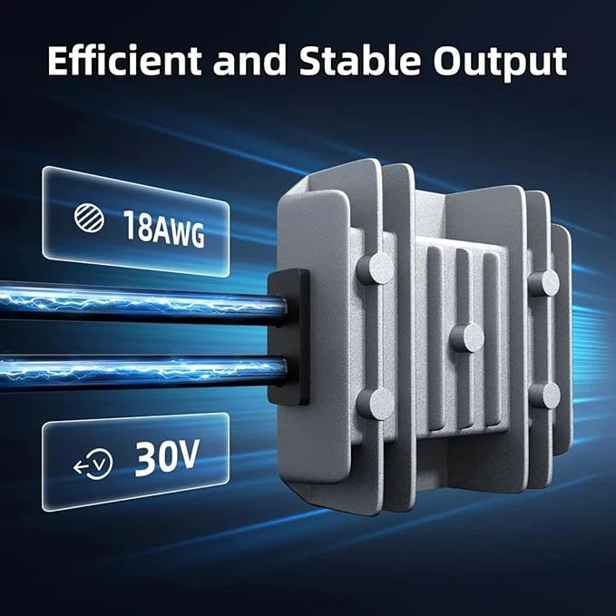 12V/24V to 30V DC Converter for Starlink Mini Car Power Adapter 3.5A High Efficiency Step-Up Voltage Regulator for RV Van Solar Off-Grid Use IP68