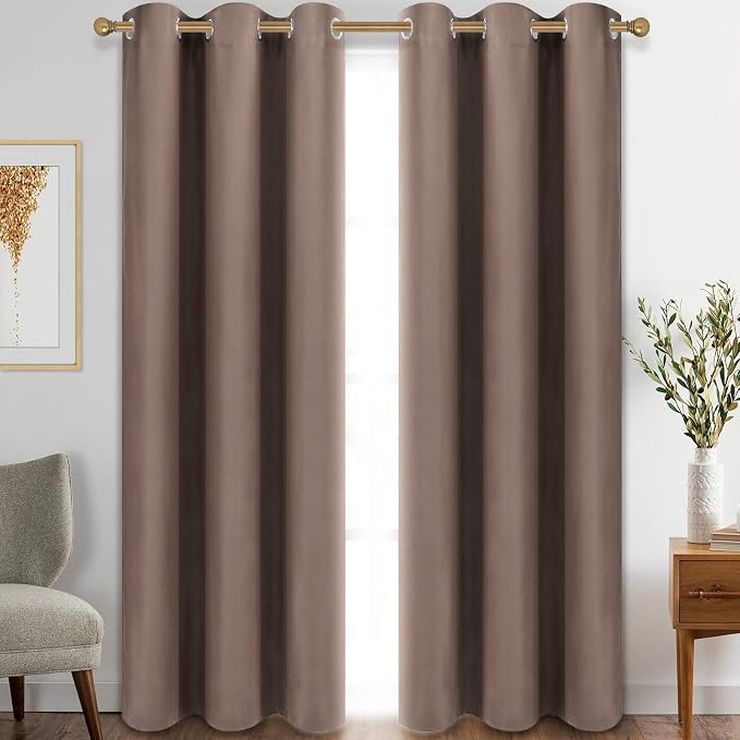 Diraysid Blackout Curtains for Bedroom Grommet Thermal Insulated Room Darkening by Diraysid%2C+refresh+your+life