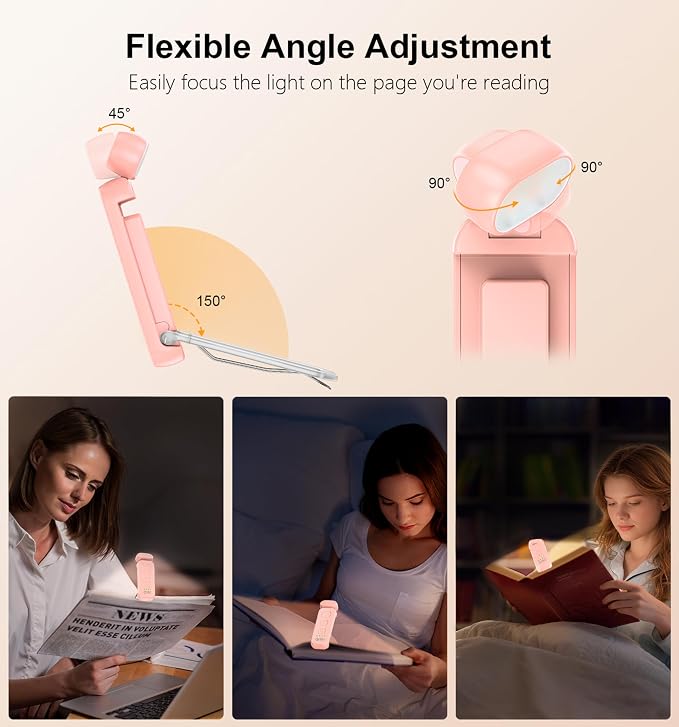 Gritin Reading Light, Rechargeable Book Light - Image 5