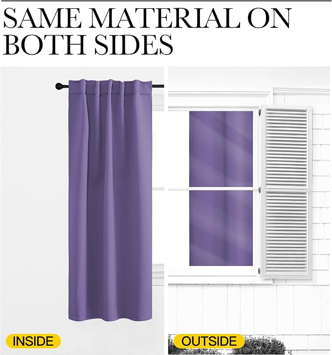 NICETOWN Blackout Curtain Panels - Image 6
