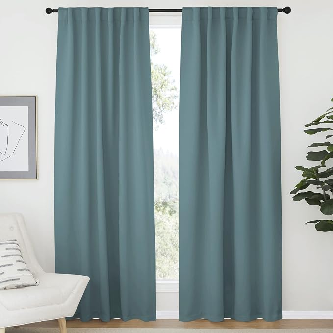 NICETOWN Blackout Curtain Panels Window Draperies by NICETOWN